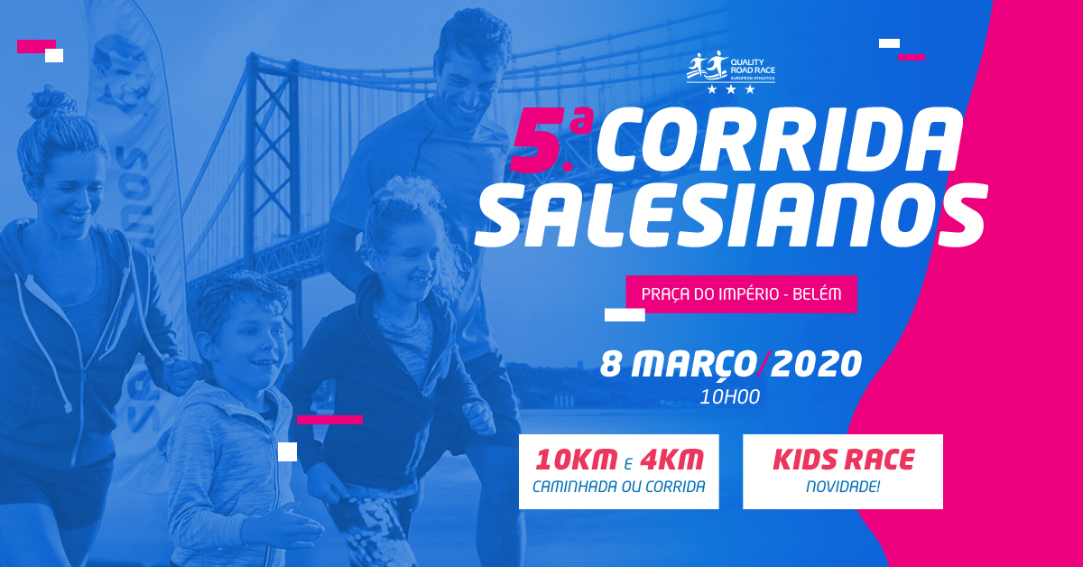 banner da corrida salesianos 2020